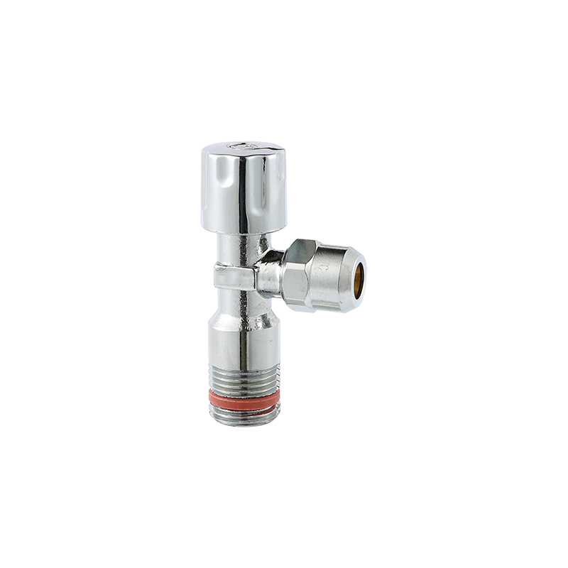 YT2002 Rond handvat, machinaal gepolijst en uit chroom, 1/2"x10mm met afdichtring