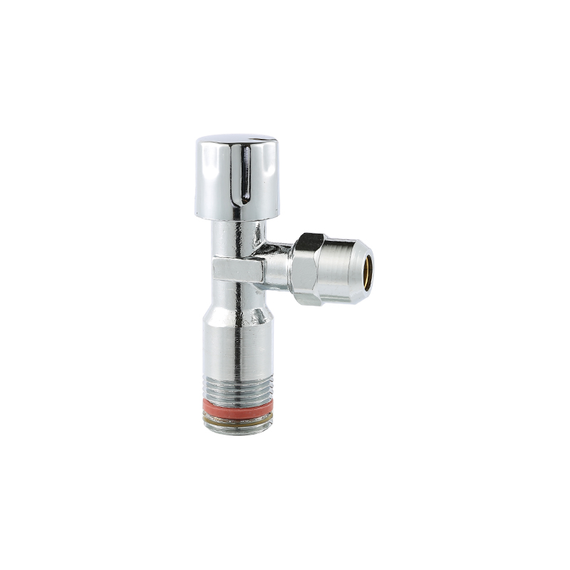 YT2012 Rond handvat, machinaal gepolijst en uit chroom, 1/2"x10mm met afdichtring